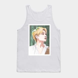 Stray Kids Felix Lee Elven Watercolour Painting Tank Top